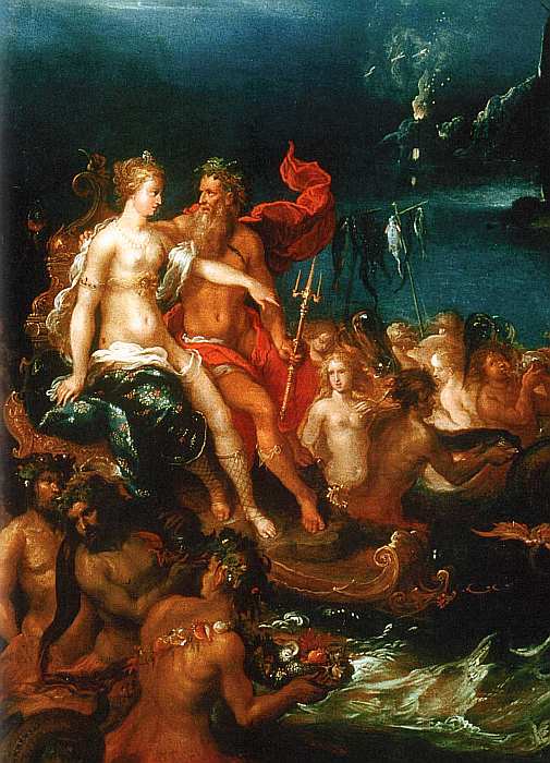  The triumph of Neptune and Amphitrite
